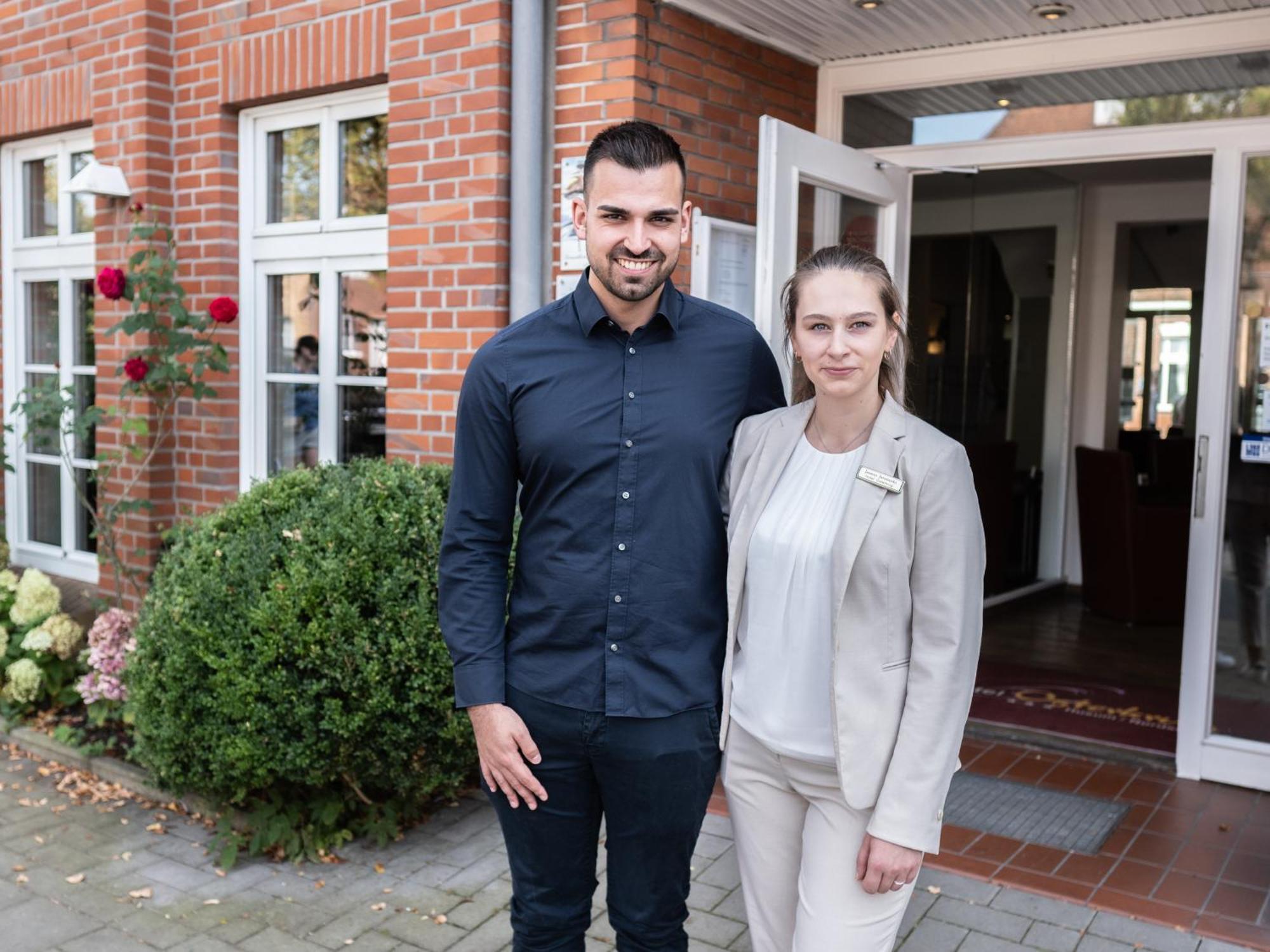 Hotel Osterkrug Хузум Екстериор снимка